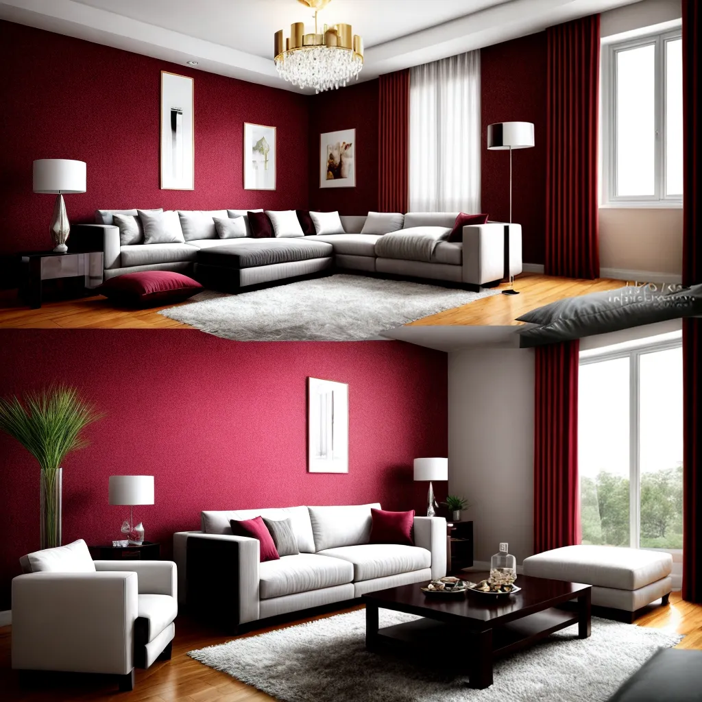 sala luxuosa veludo sofisticada