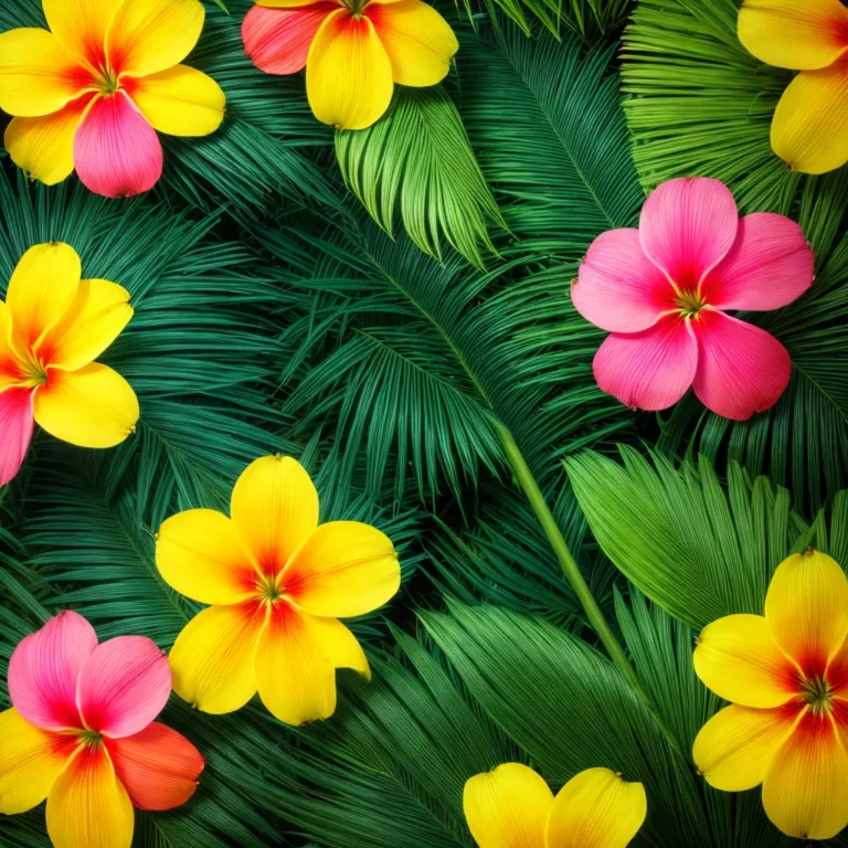 Tendências de papel de parede tropical para uma vibe de verão