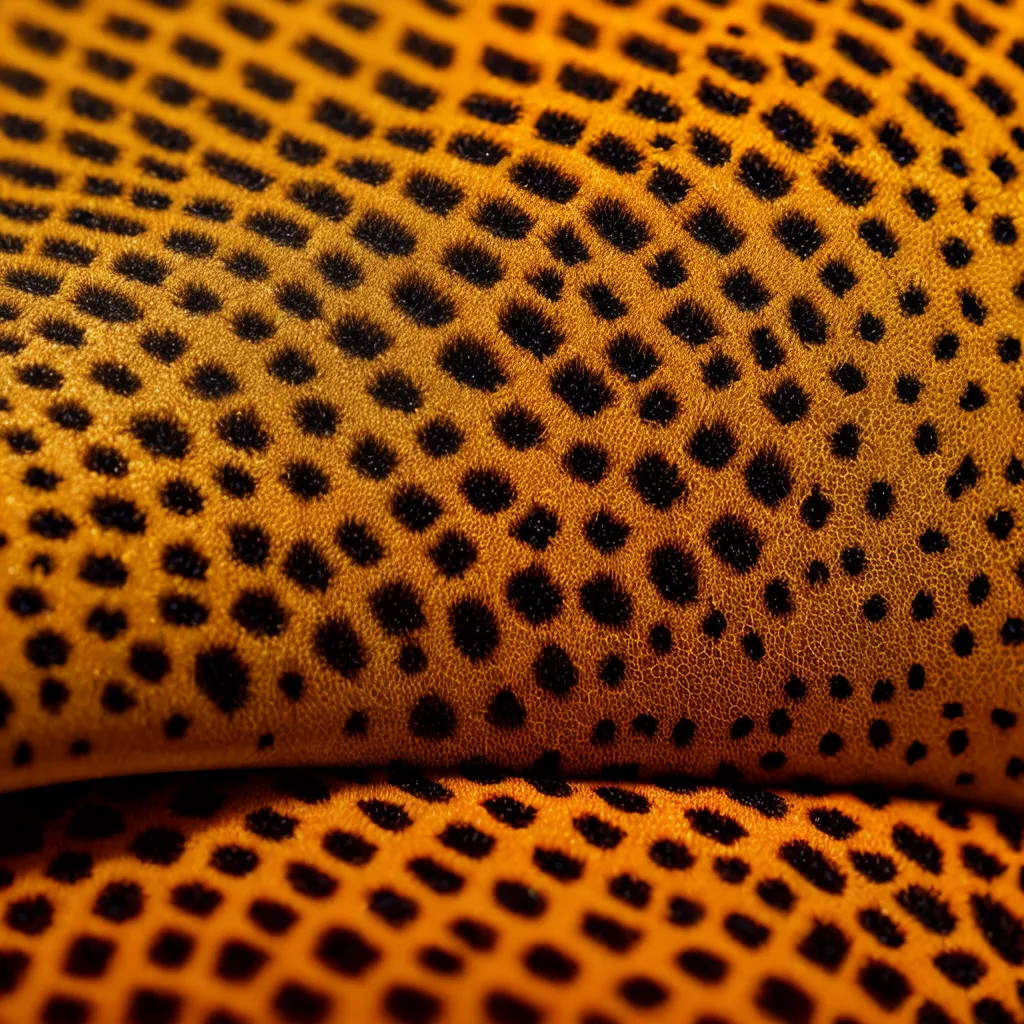 papel de parede leopardo vibrante