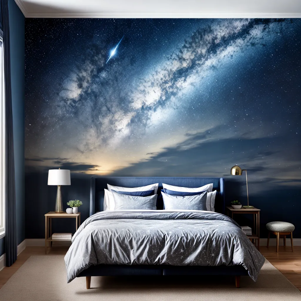 quarto celestial papel de parede 1 quarto celestial papel de parede 1
