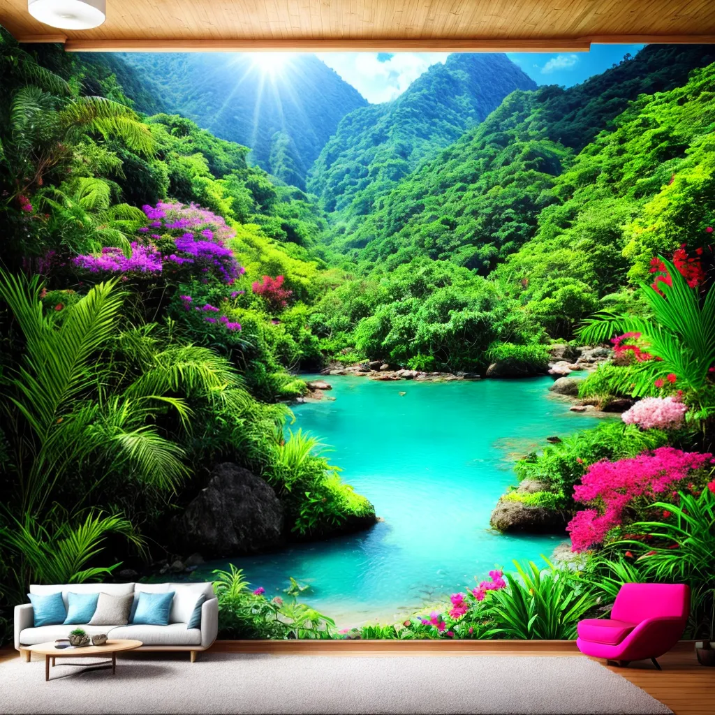 papel de parede jungle tropical papel de parede jungle tropical