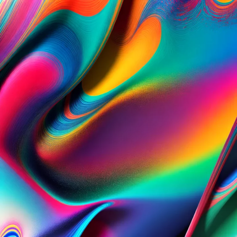 Papel de parede com estampas abstratas para uma decoração moderna.