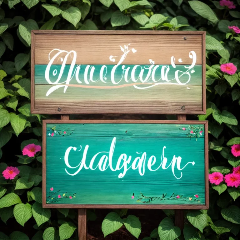 Como escolher o nome para o seu jardim