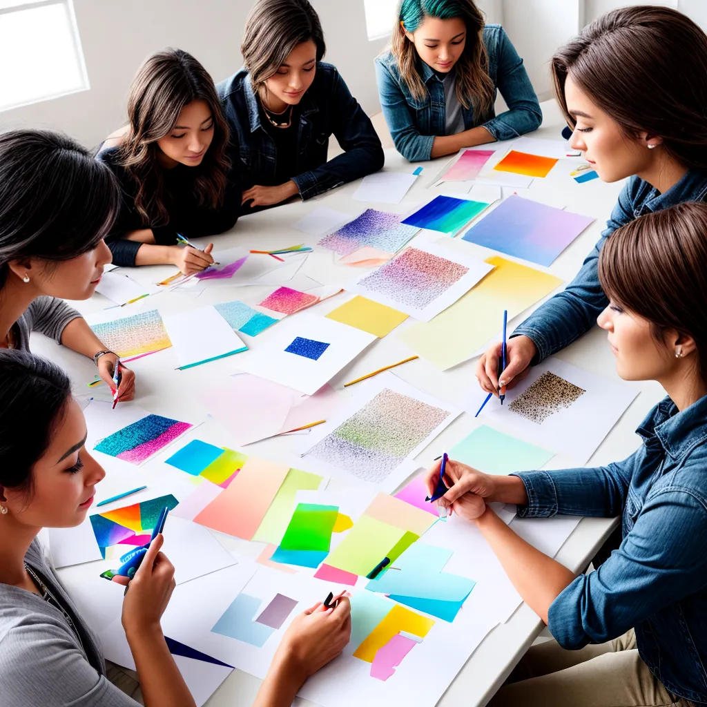 designers brainstorming moda nome desfile