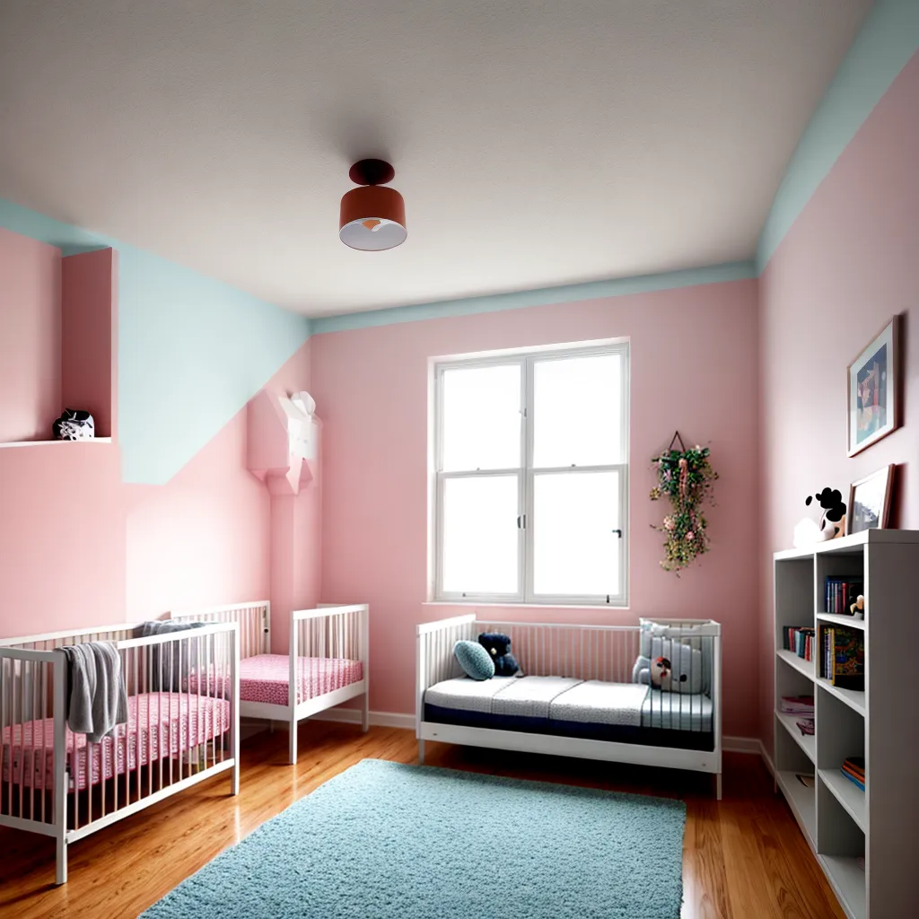 quarto gemeos acolhedor livros brinquedos