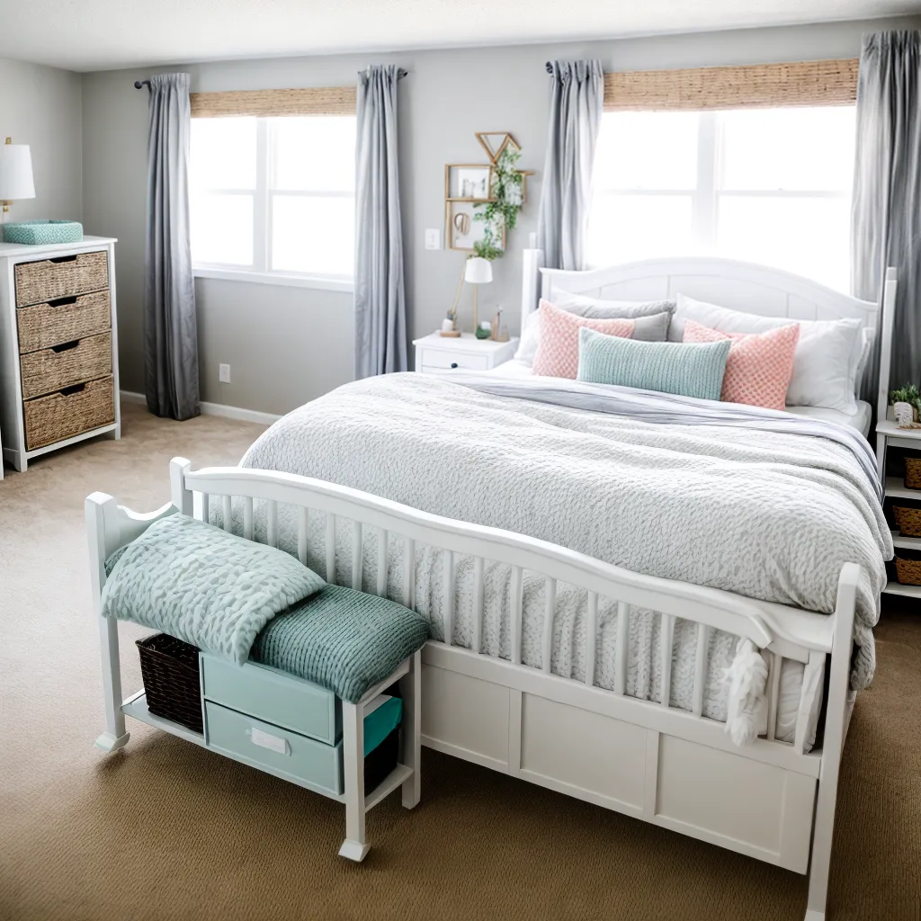 quartinho bebe cribs trocador poltrona