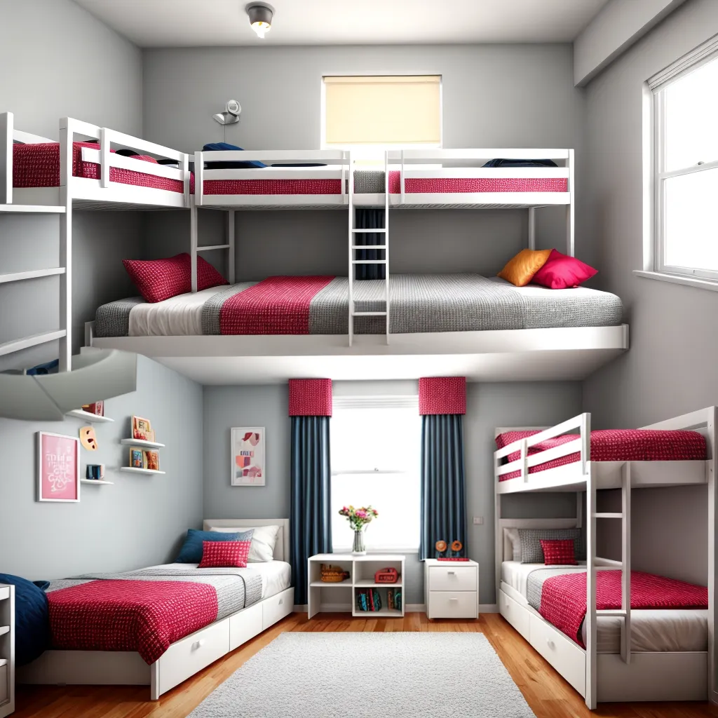 quarto compartilhado gemeos cores verticais