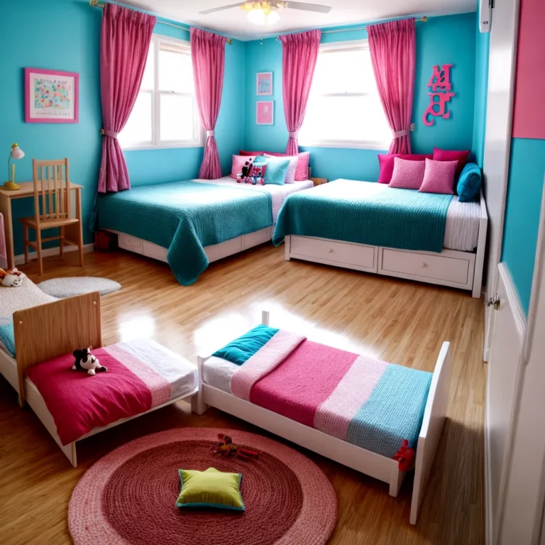 Dicas de decoração para quartos de gêmeos de diferentes sexos