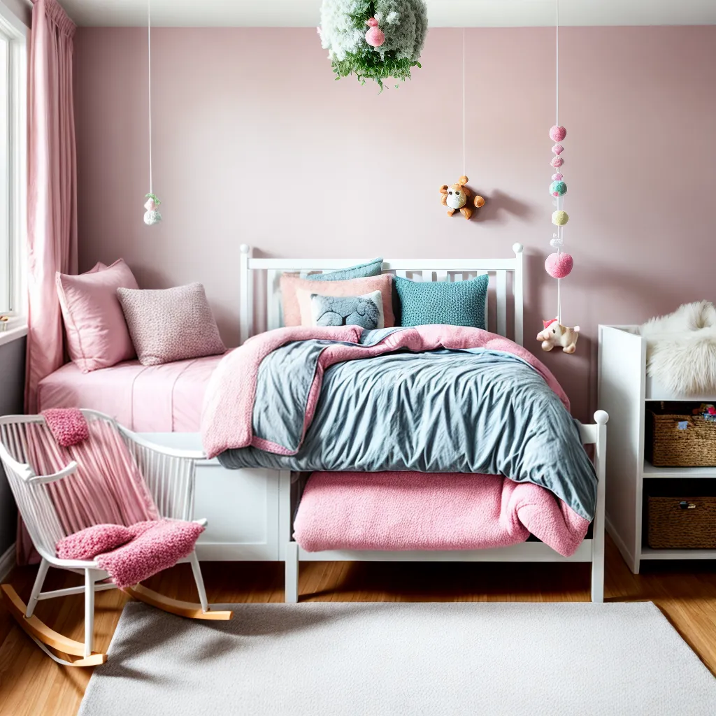 quarto gemeos cribs pastel papeldeparede