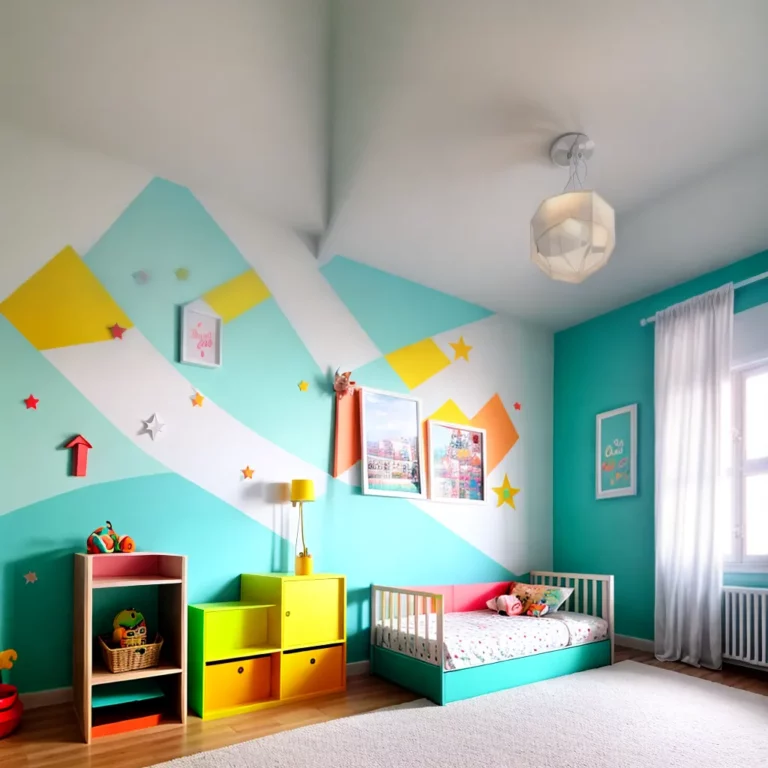 Usando papéis de parede na decoração de quartos para gêmeos