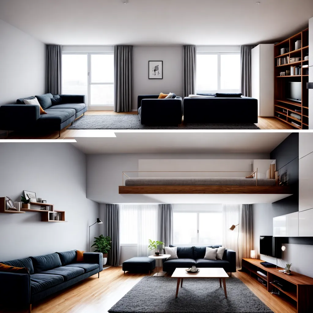 apartamento estudio minimalista confortavel 1
