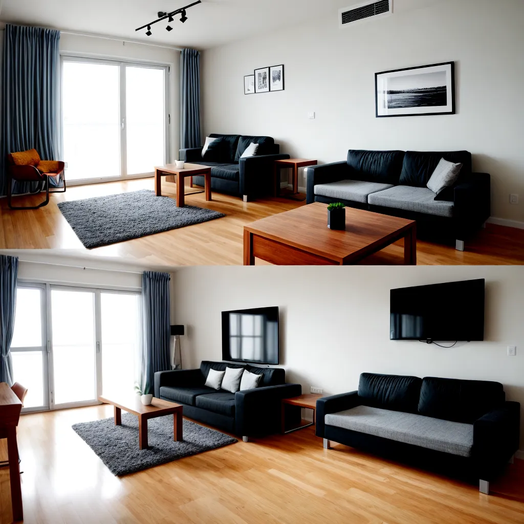 apartamento estudio moderno sofa cama