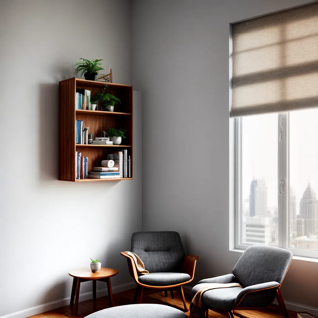 canto aconchegante apartamento moderno 1