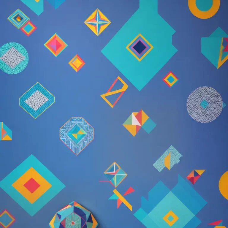 Papel de parede geométrico: adicione um toque contemporâneo