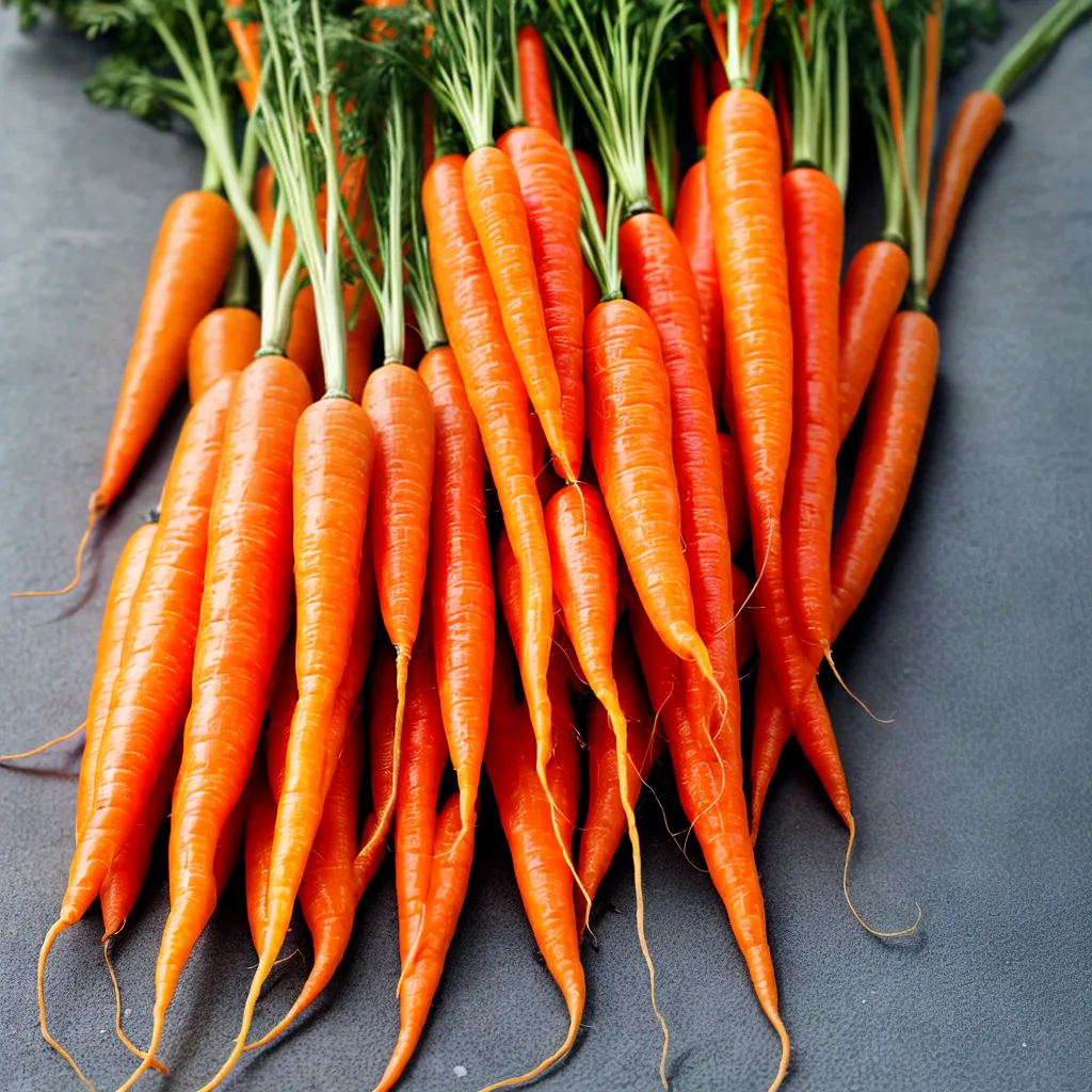 cenouras laranja frescas jardim