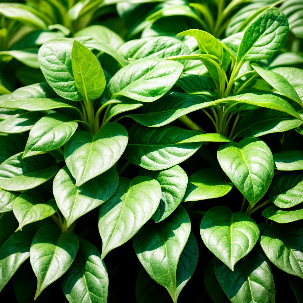 jardim espinacas verdes saudaveis