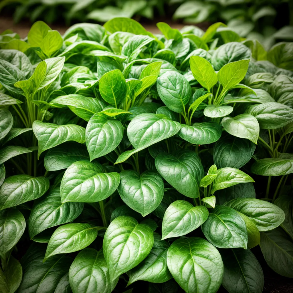 horta espinafres colheita saudavel