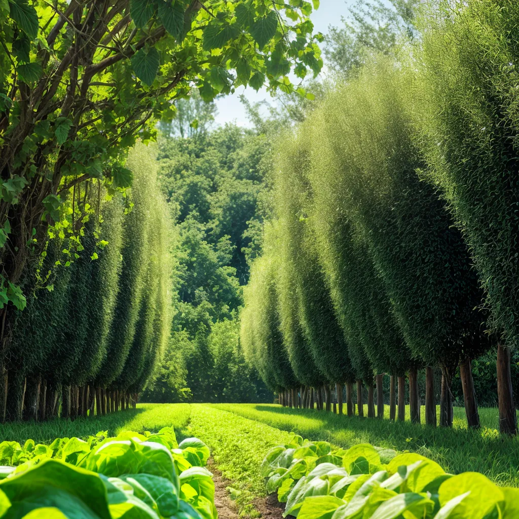 horta pepinos folhas verdes flores amarelas