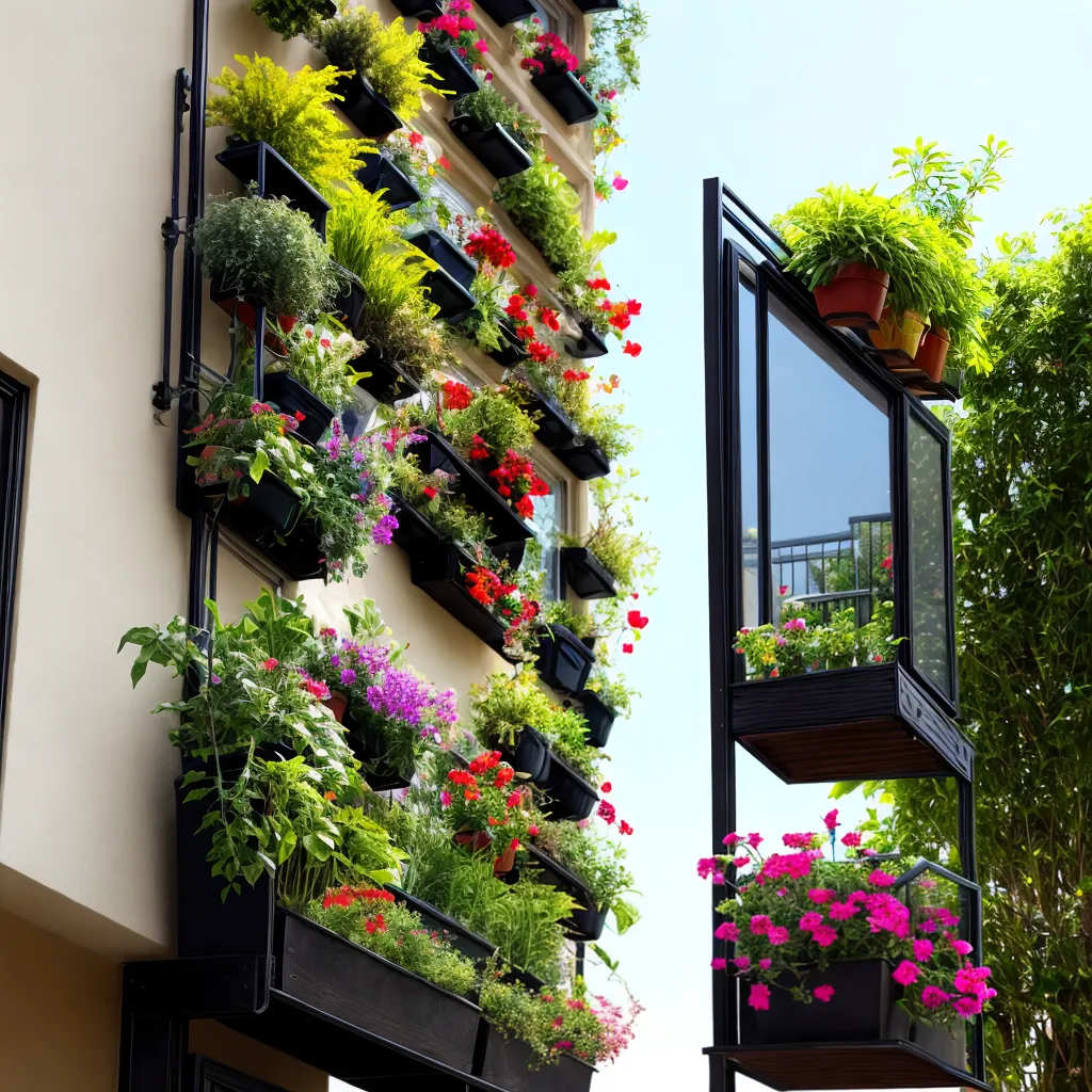 jardim vertical balcone