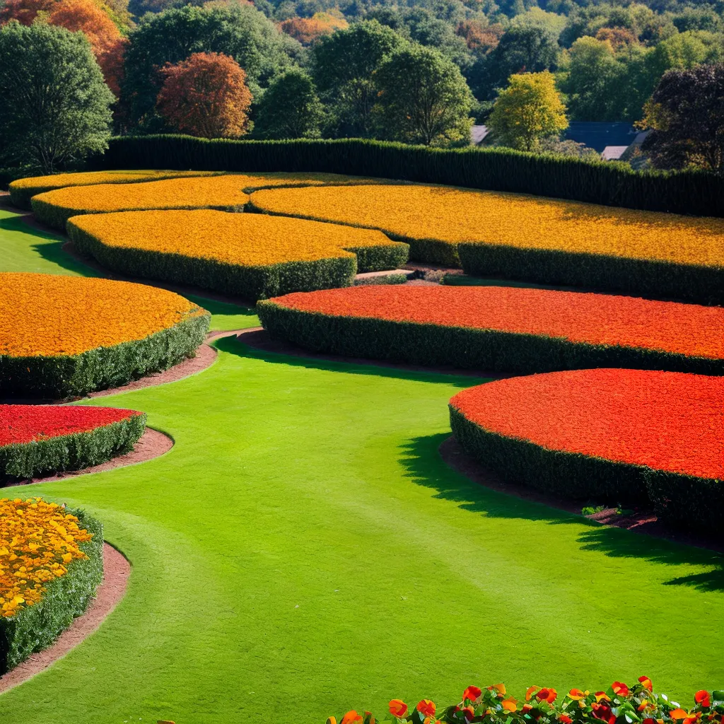 jardim abundante aboboras outono