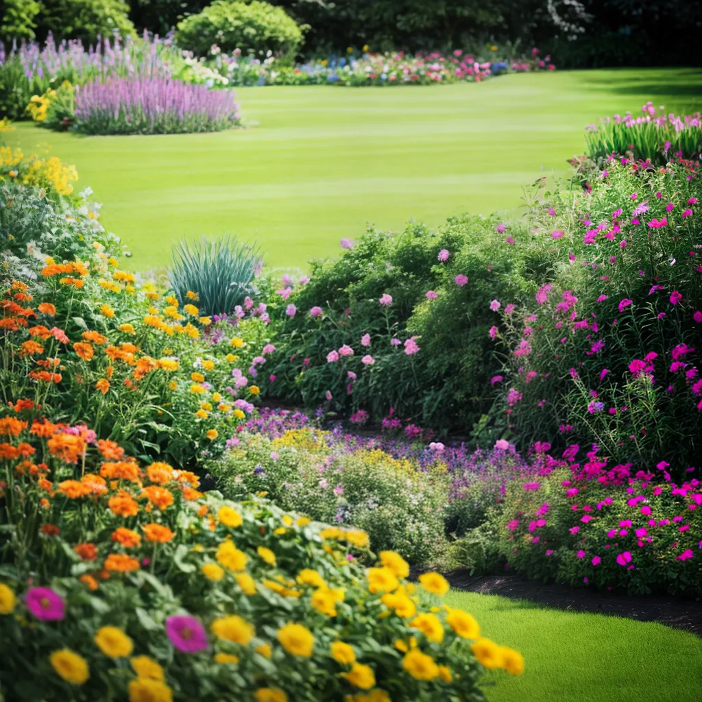 jardim verao vegetais alegria natureza