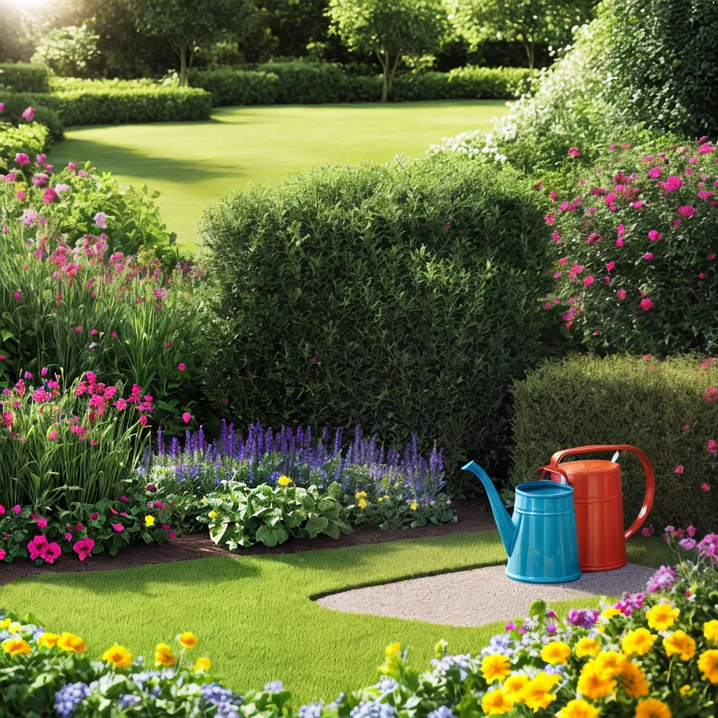 jardim verao cores frutas sol