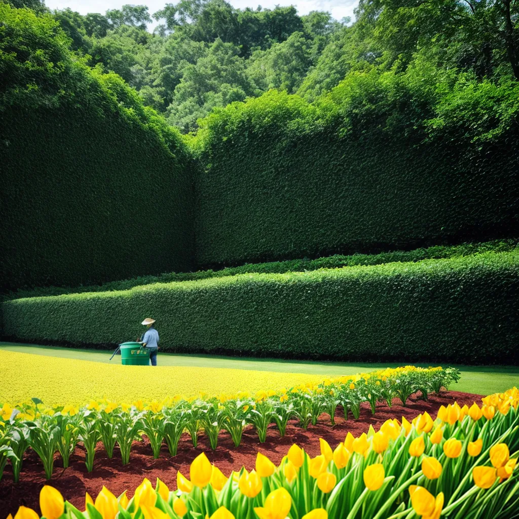 jardim verde quiabo sol gardener