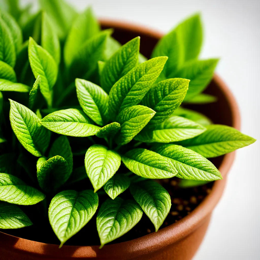 alecrim verde fragrante potinho terracota