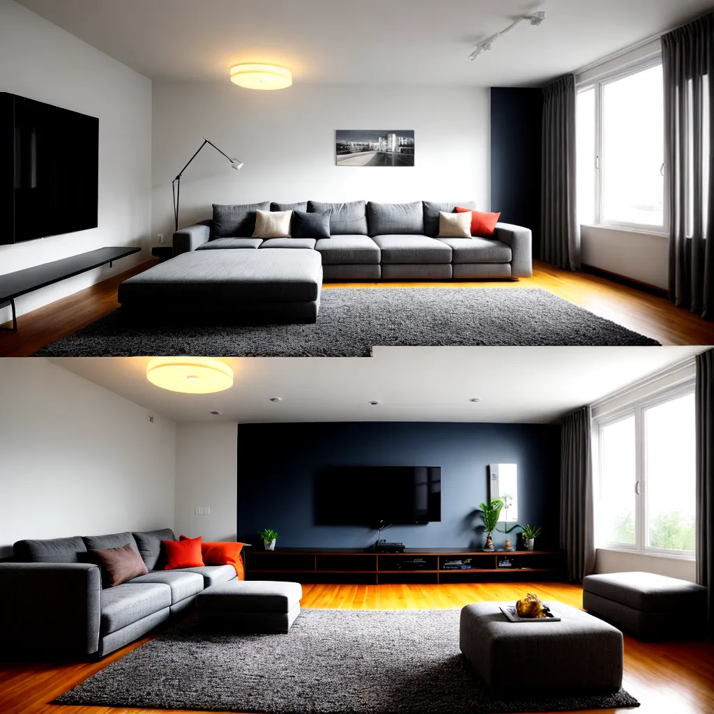 sala estar acustica conforto som