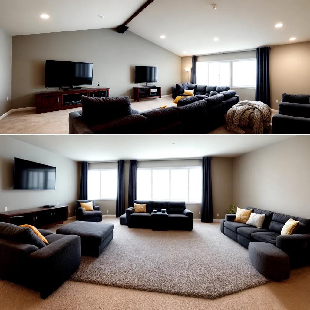 sala estar acustica home theater