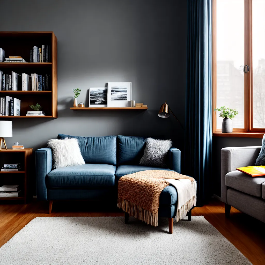 sala acochoada leitura silencio