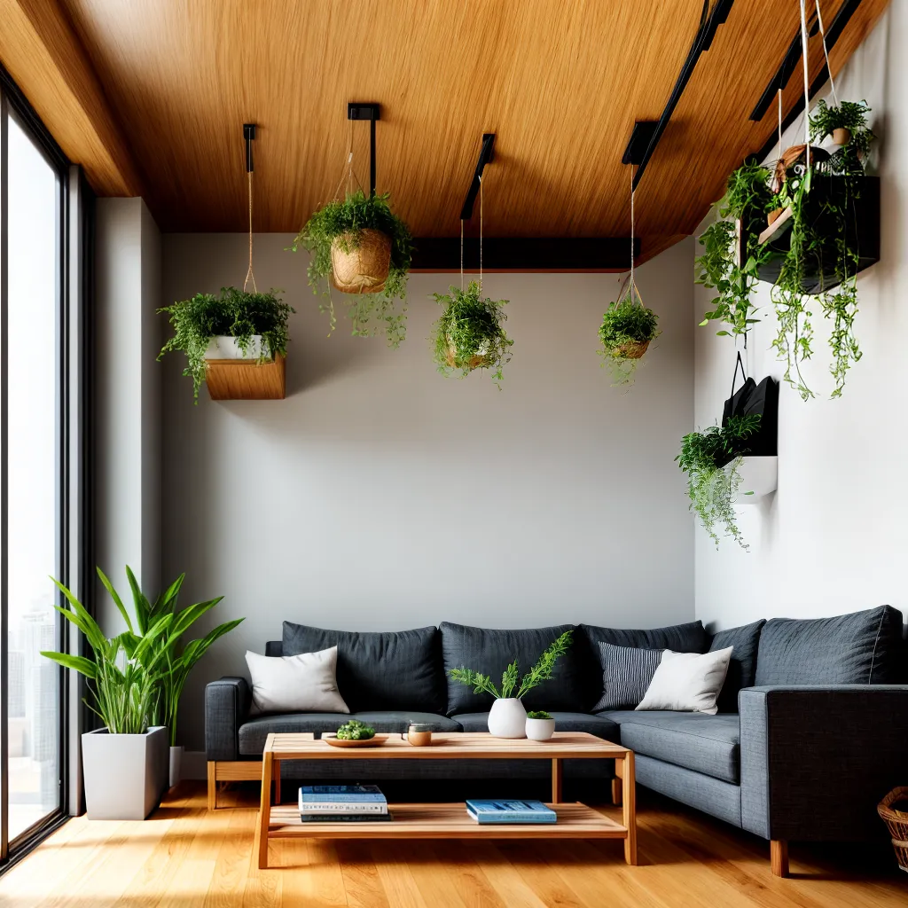 sala plantas ambiente acustico