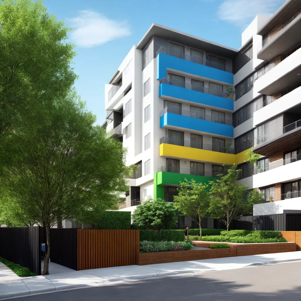 complexo habitacional inclusivo ilustracao