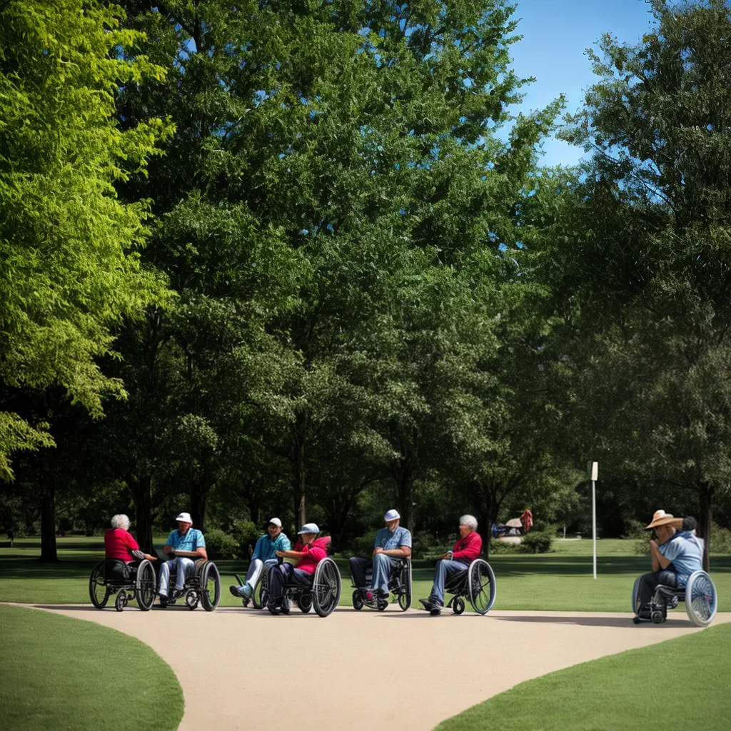 comunidade diversa parque inclusivo