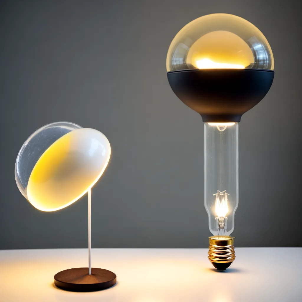 lampada led ecologica brilho suave