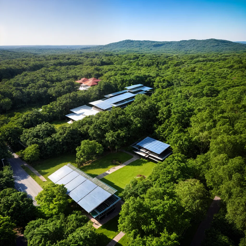 edificio verde sustentavel natureza