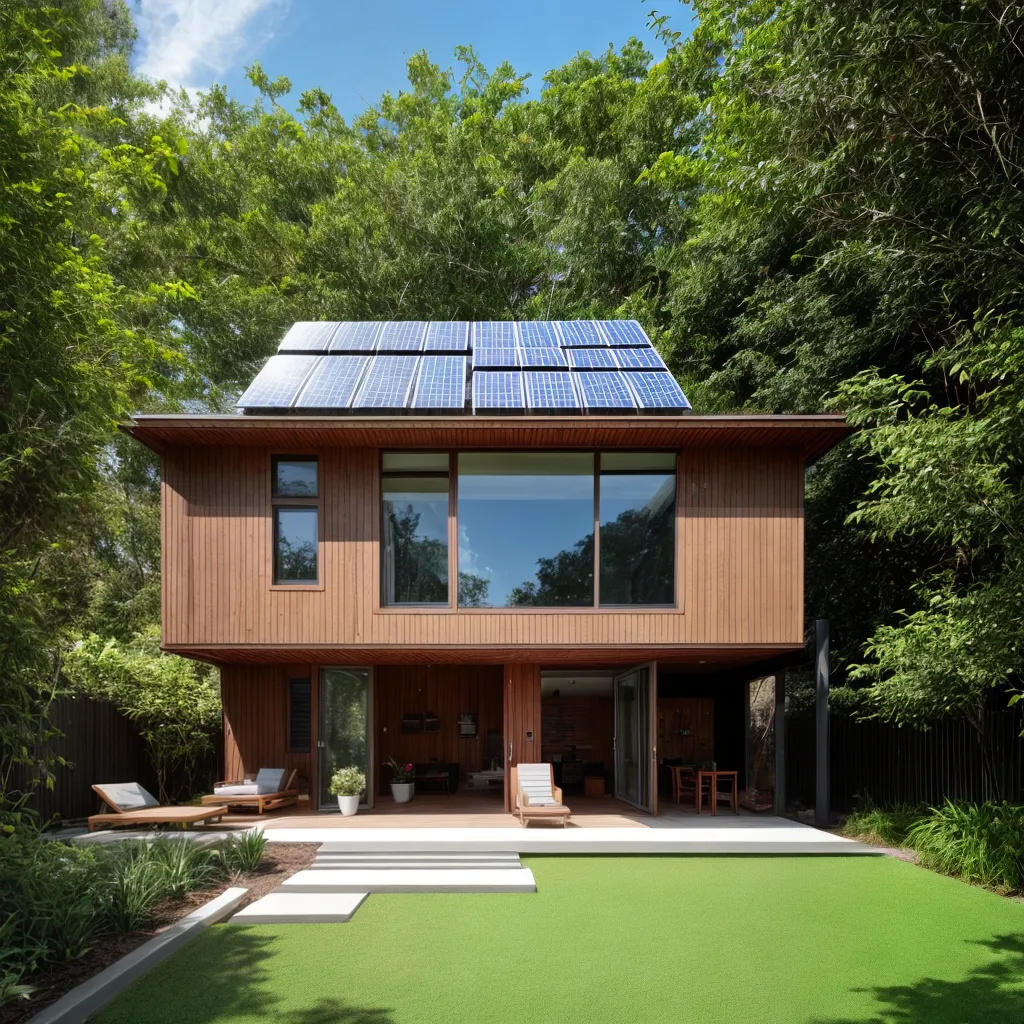 casa ecologica sustentabilidade jardim