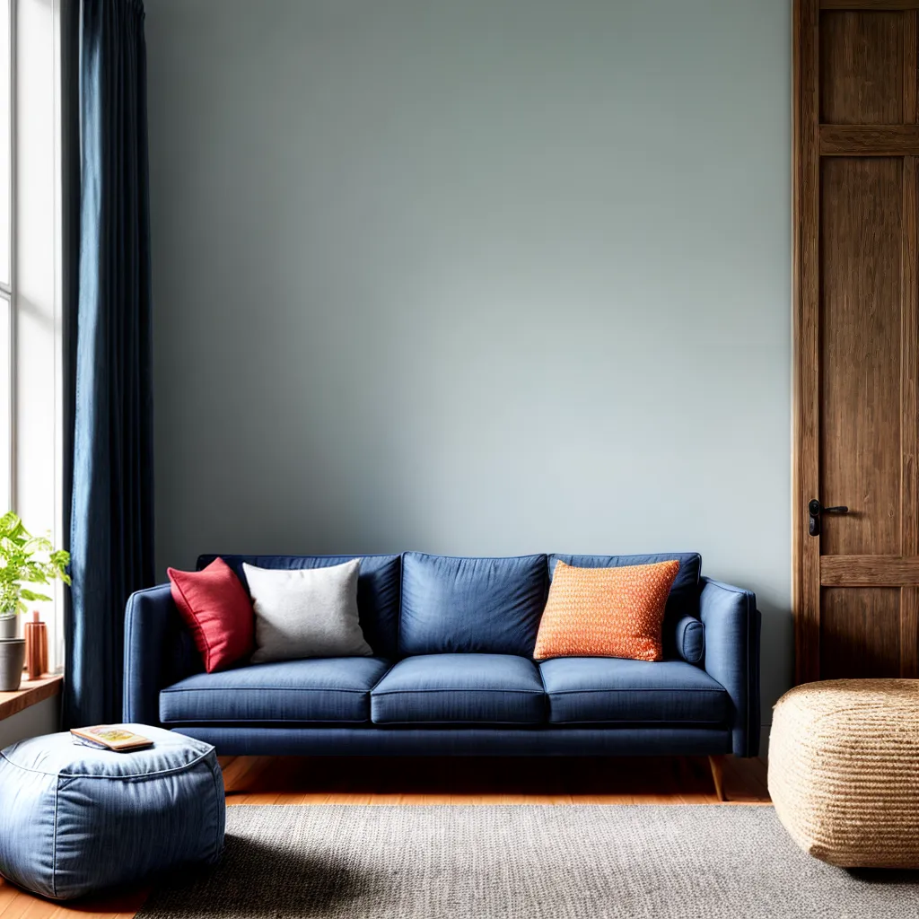 sala jeans decoracao sustentavel
