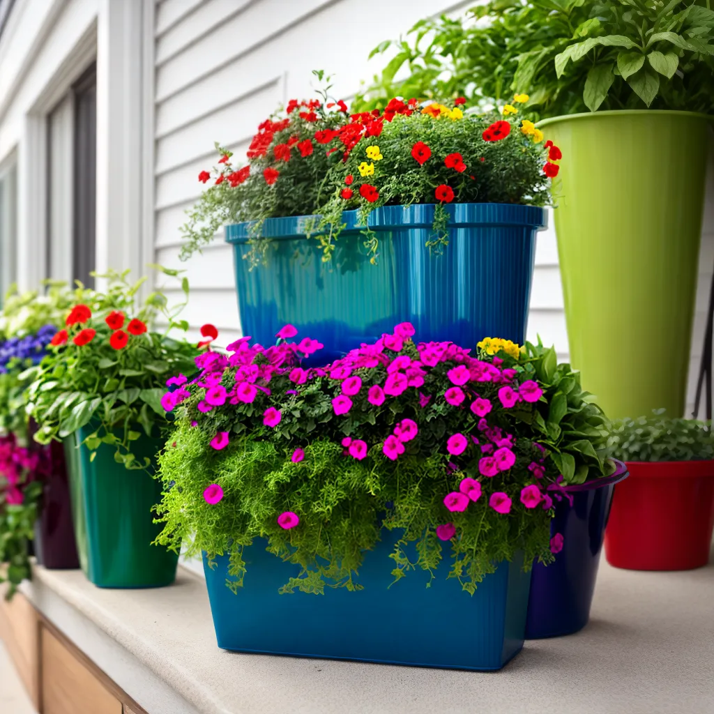 reciclagem plastico plantas decoracao