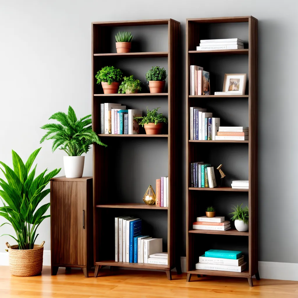 estante cartao plantas livros 1