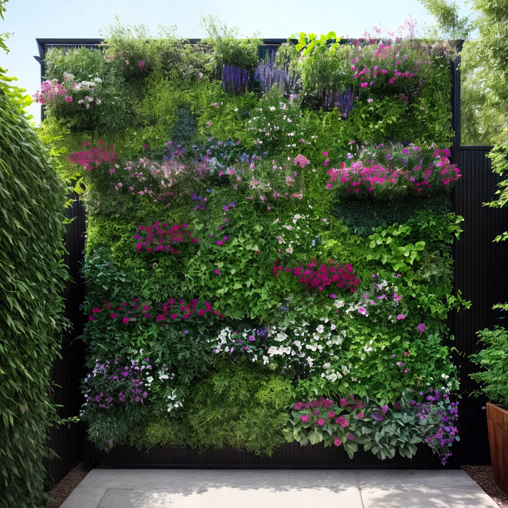 jardim vertical reciclado garrafas paletes