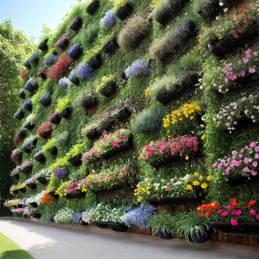 jardim vertical reciclado sustentavel
