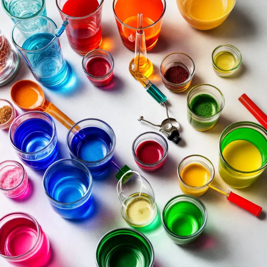 ciencia crianca experimento colorido