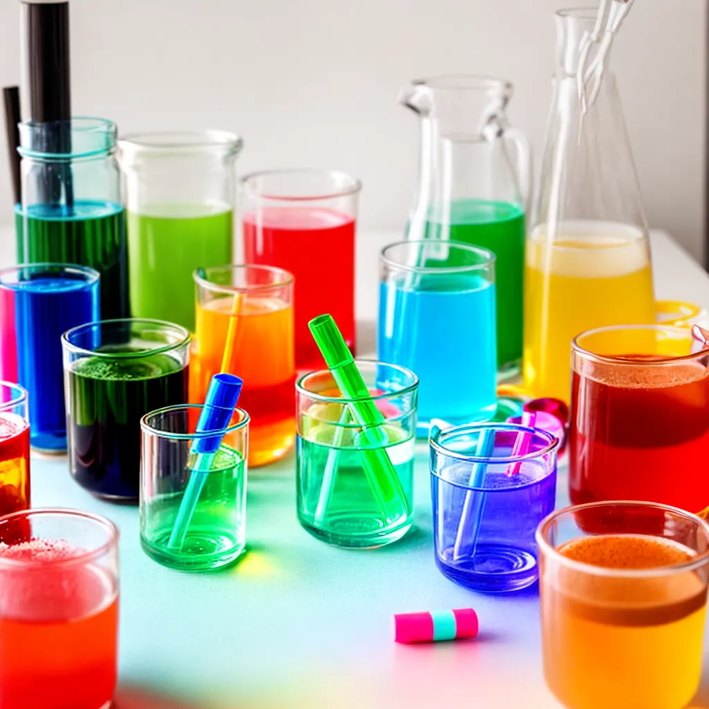 kit ciencia colorido criancas