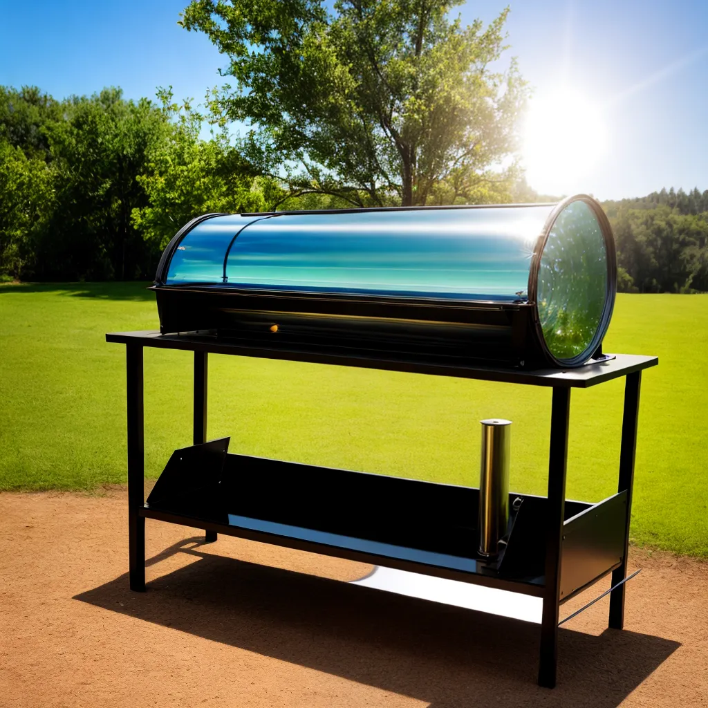 forno solar reciclado comida sol