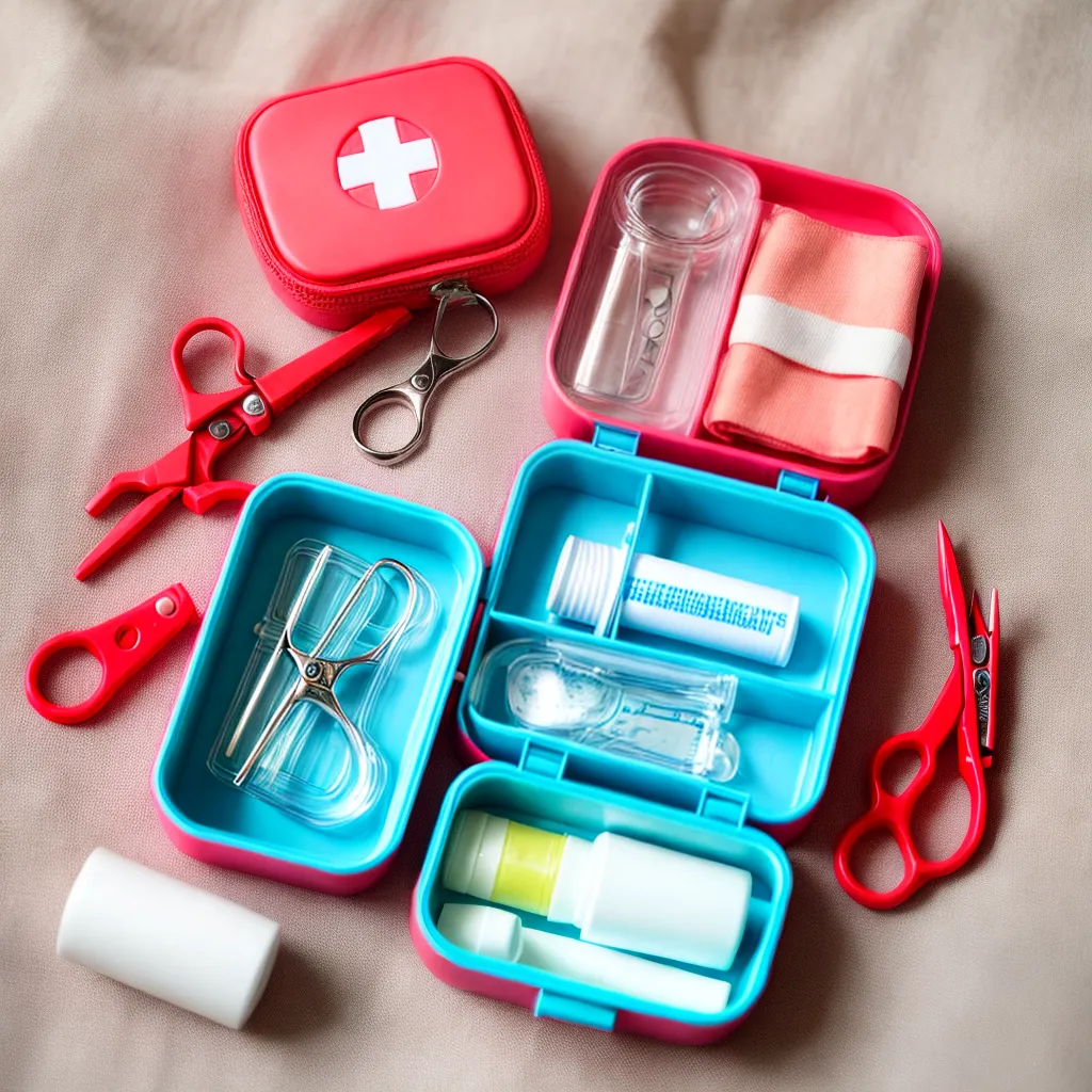 kit primeiros socorros miniatura bonecas 1