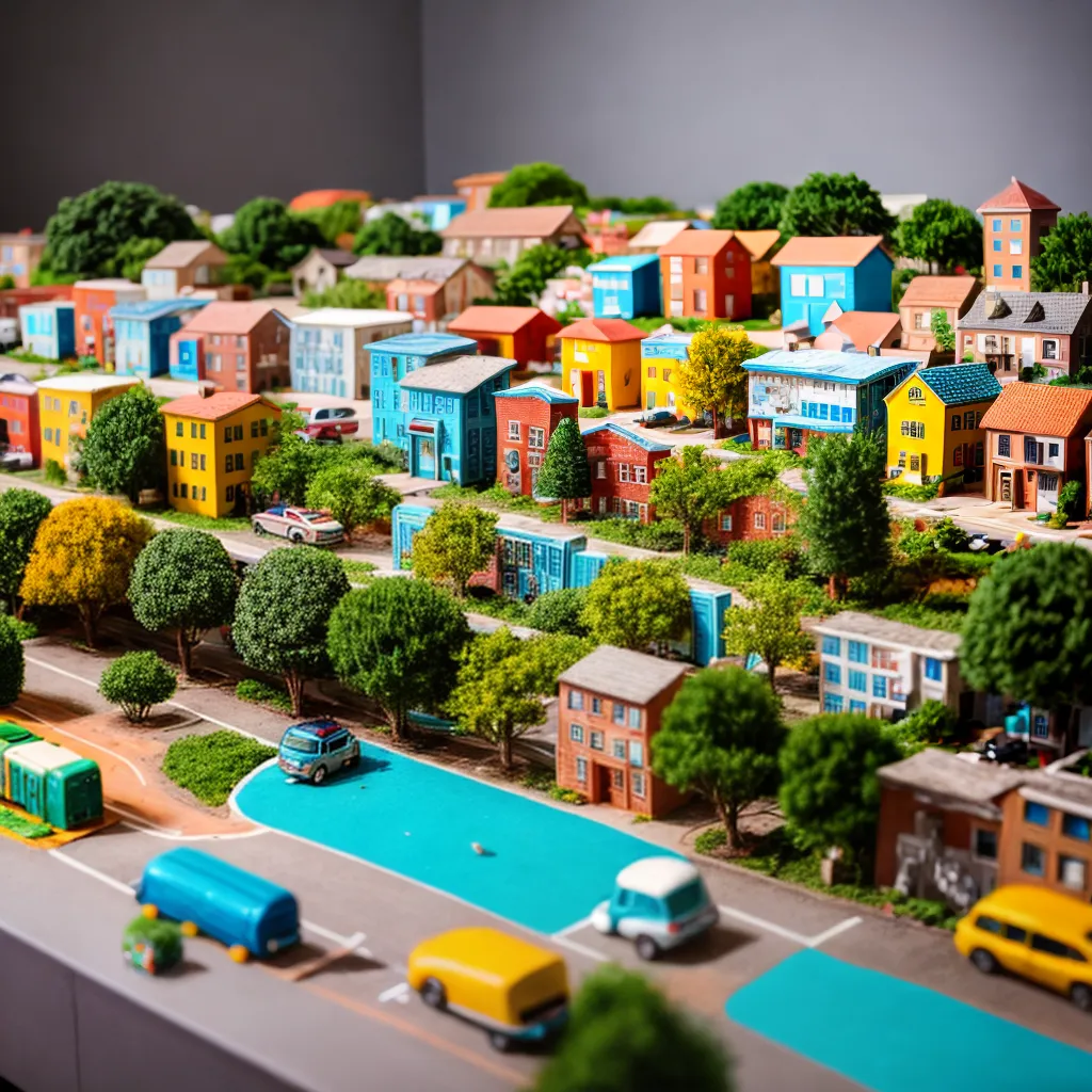 mini cidade shoebox eco amigavel