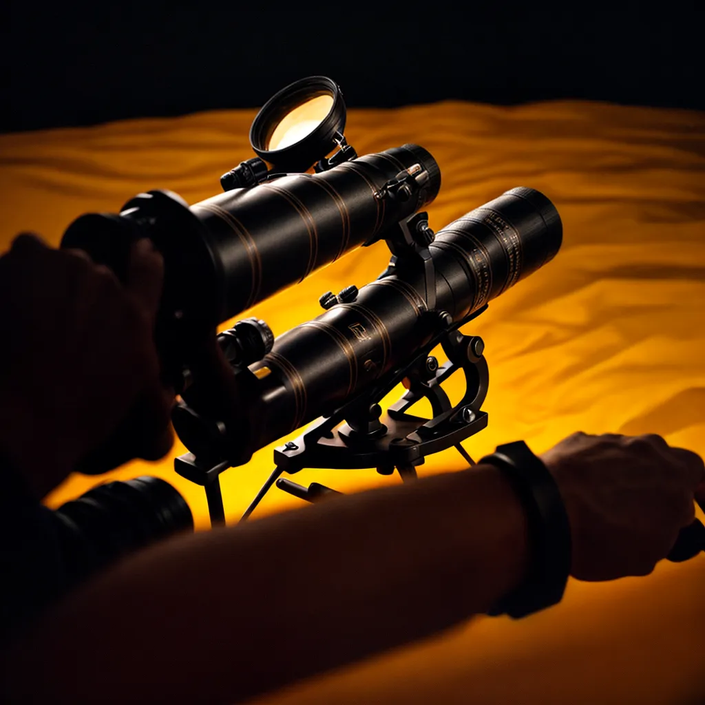 montagem telescopio caseiro maos ferramentas