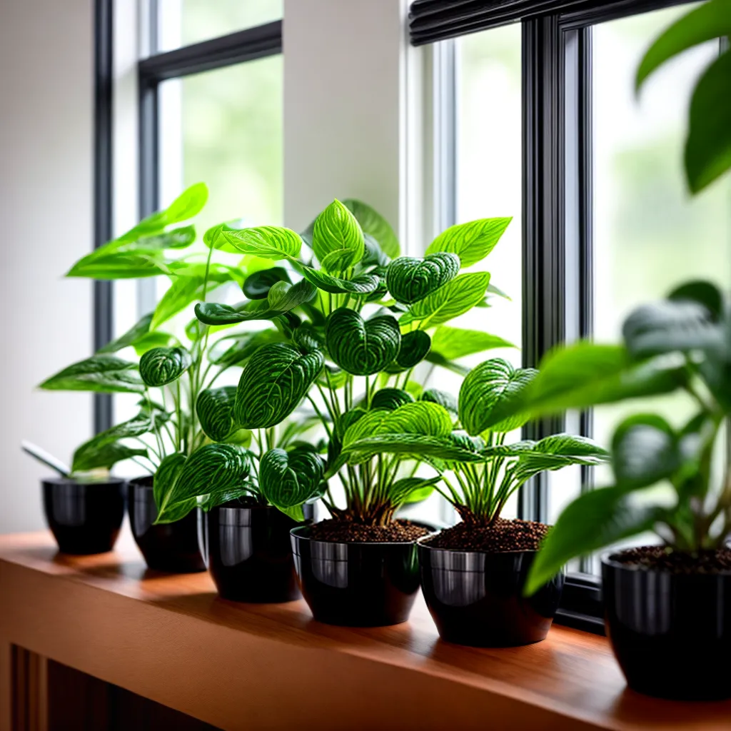 jardim interno rucola verde