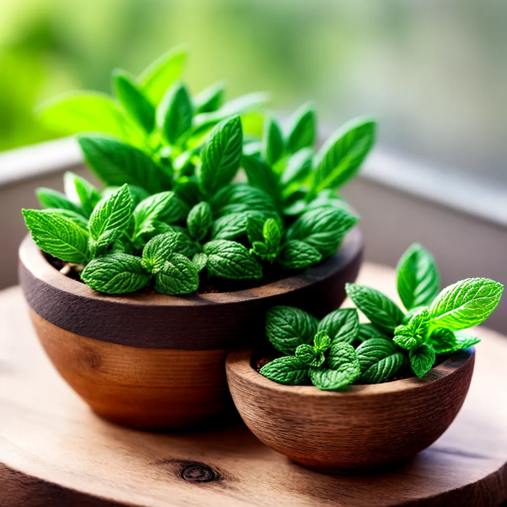 horta ervas verdes janela sol